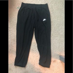 Women's Black Nike Sweatpants